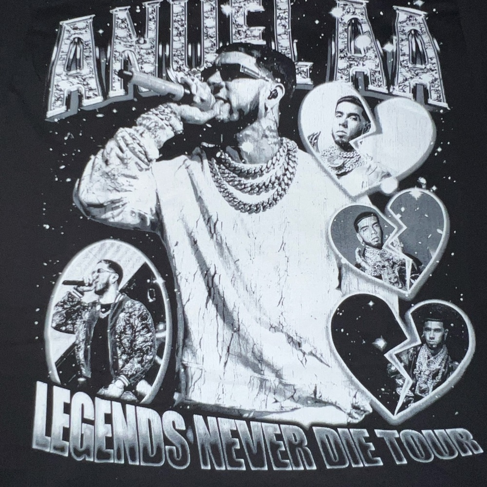 Anuel AA Tour Tshirt 2023 Limited Edition